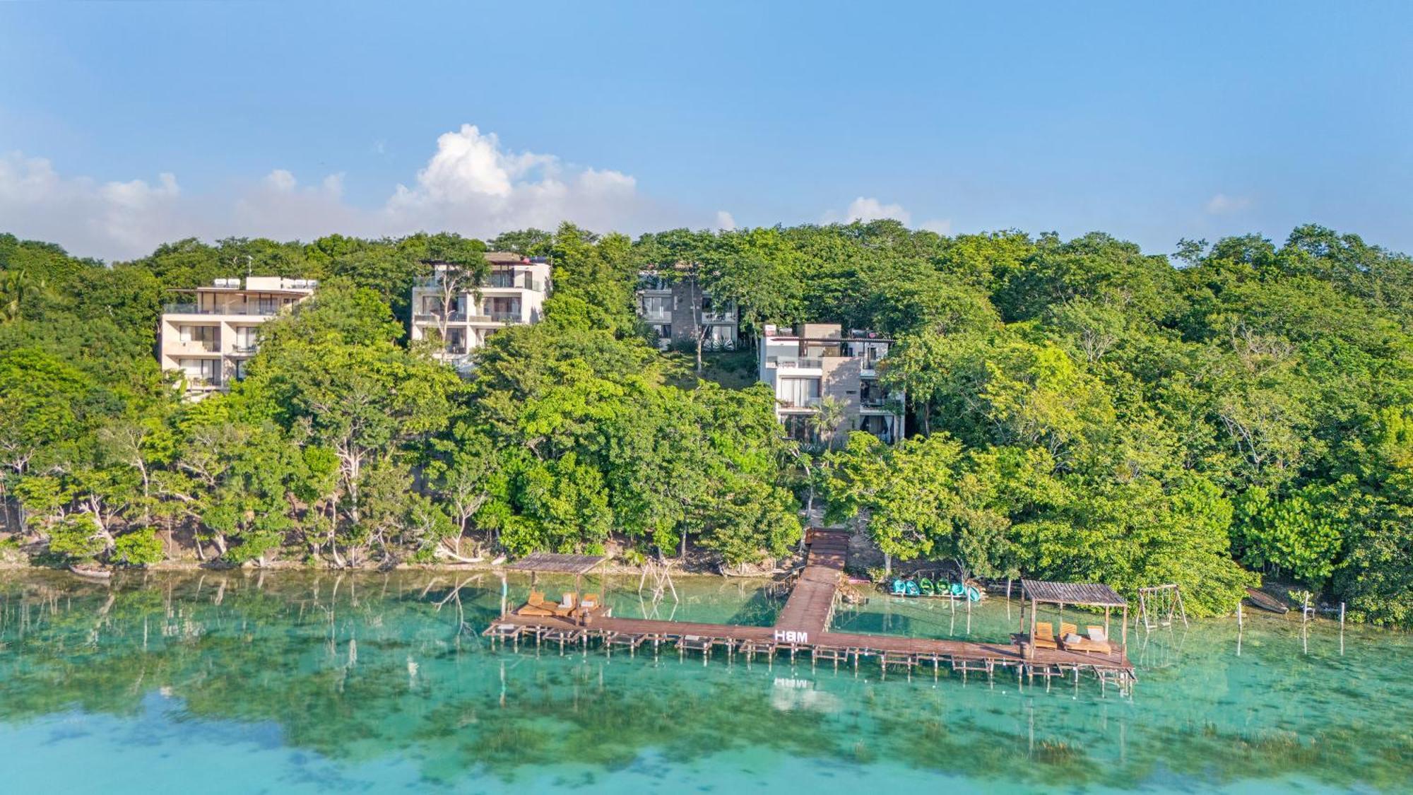 Mbh Maya Bacalar Hotel Boutique Luaran gambar