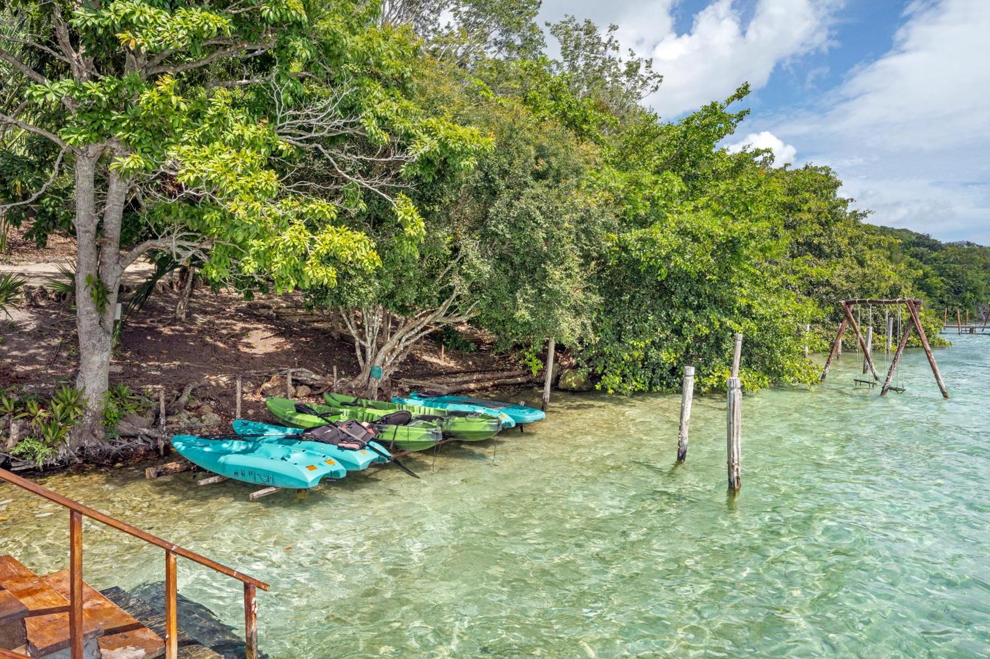 Mbh Maya Bacalar Hotel Boutique Luaran gambar